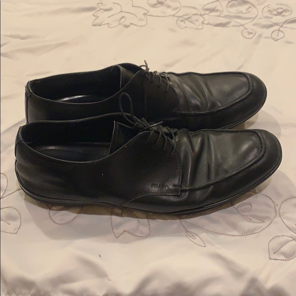 Mens prada dress shoes with rubber soles
